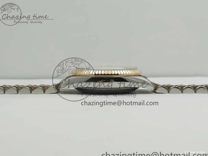 0506 EasyMatch DateJust 36mm 904 SS RG Wrapped 116231 GMF Black Dial on SS RG Wrapped Jubilee Bracelet A 3275